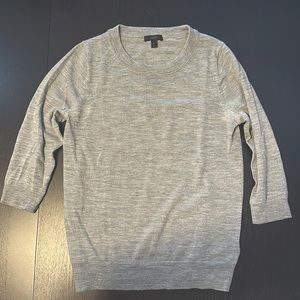 JCrew Teddy sweater, size Small, Heather gray